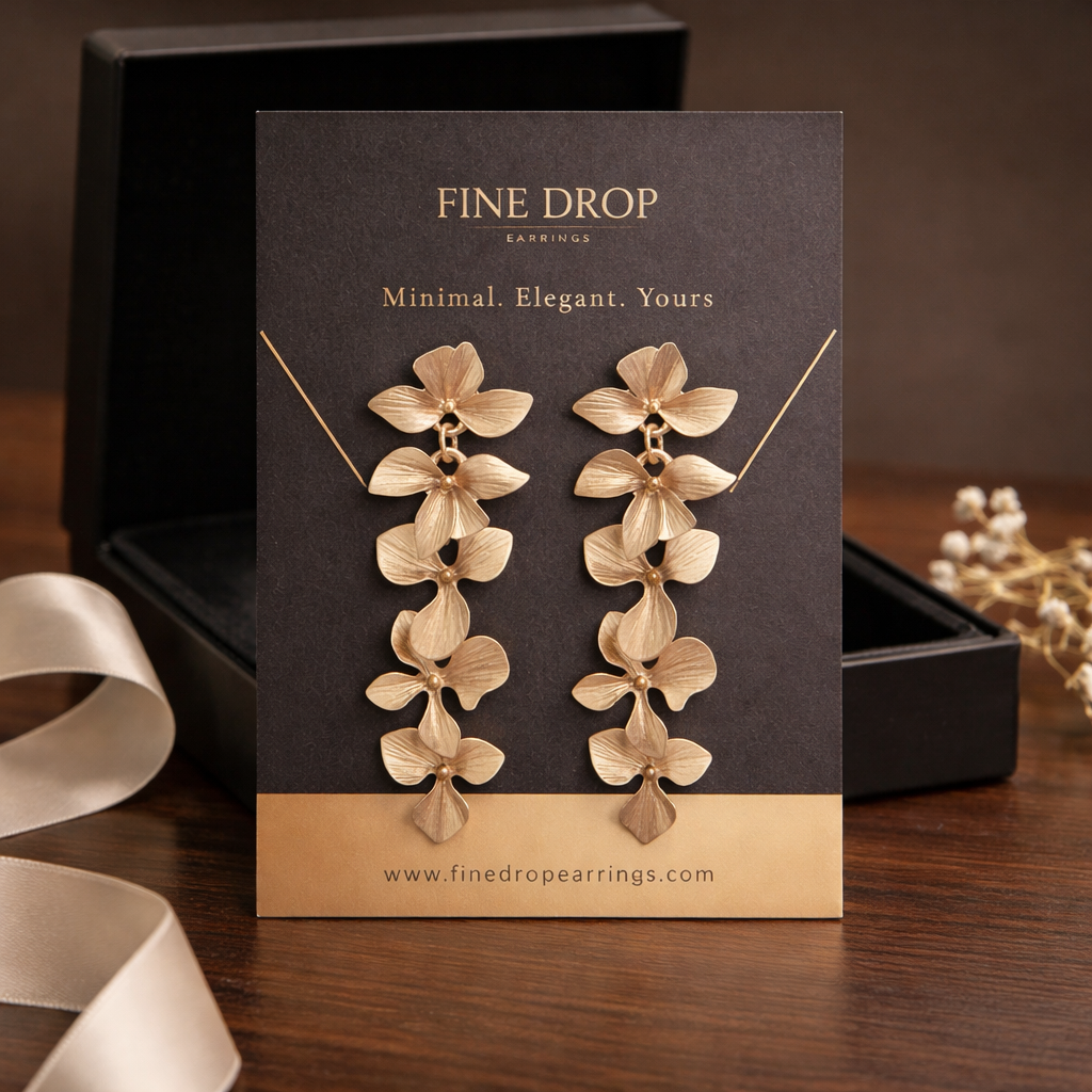 Golden Mist  Earrings