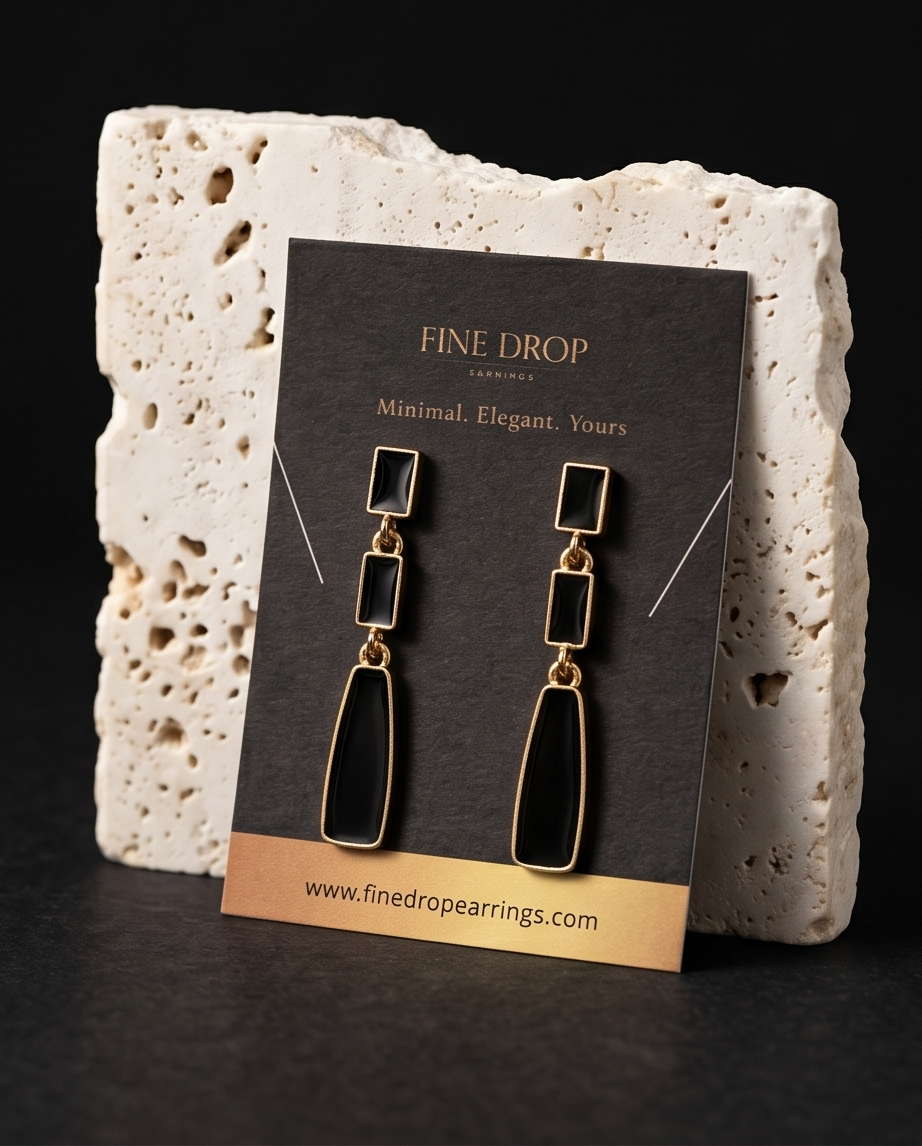 Onyx Earrings