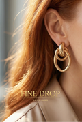 Linked Earrings